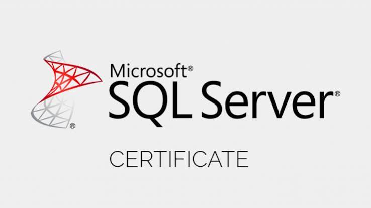 Microsoft SQL Server Certificate